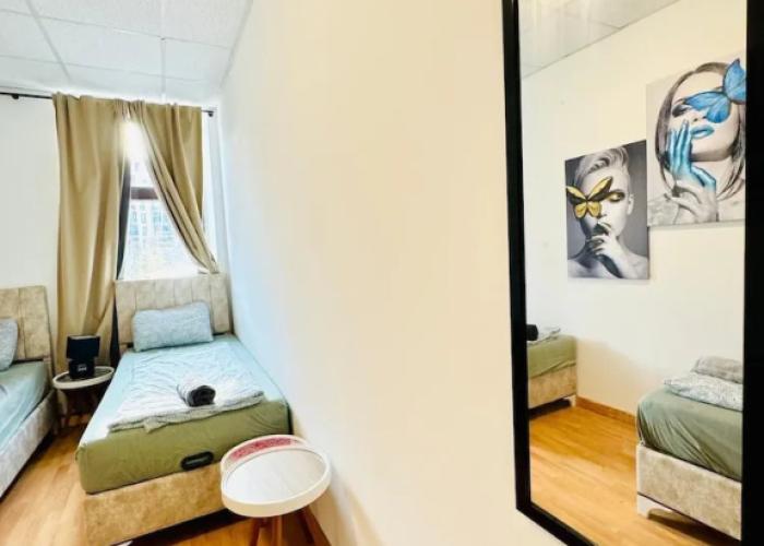 Cozy 2BR Apt Sleeps 6 Direct City Access