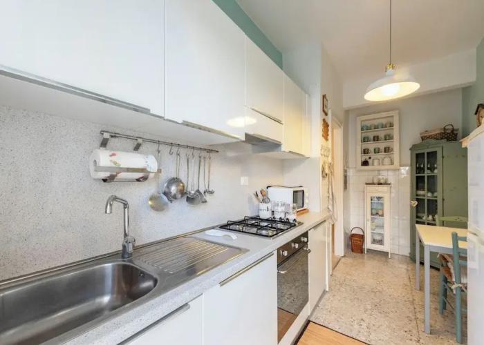 Stylish flat balcony near Rapallo Castle