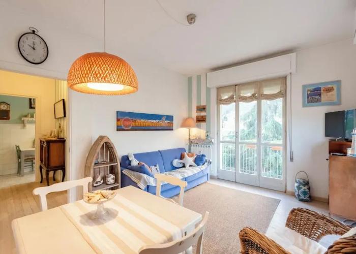 Stylish flat balcony near Rapallo Castle