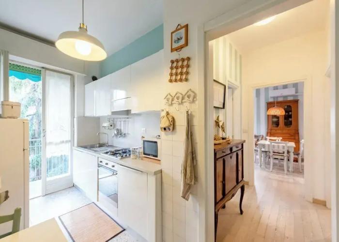 Stylish flat balcony near Rapallo Castle