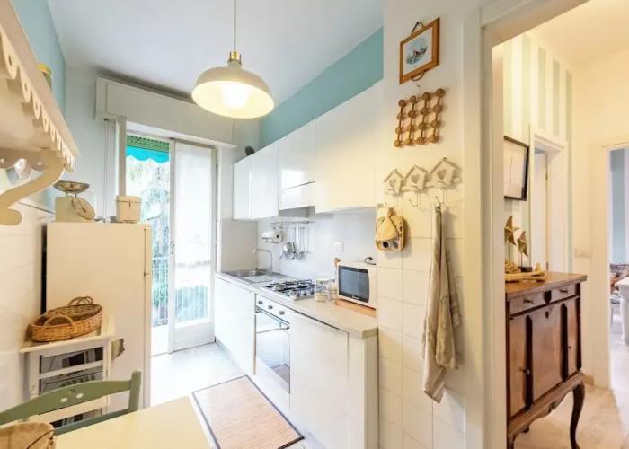 Stylish flat balcony near Rapallo Castle