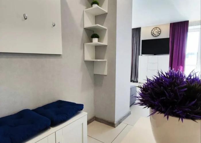 Sovremennaya Komfortnaya Studiya v Svetlykh Tonakh Flat