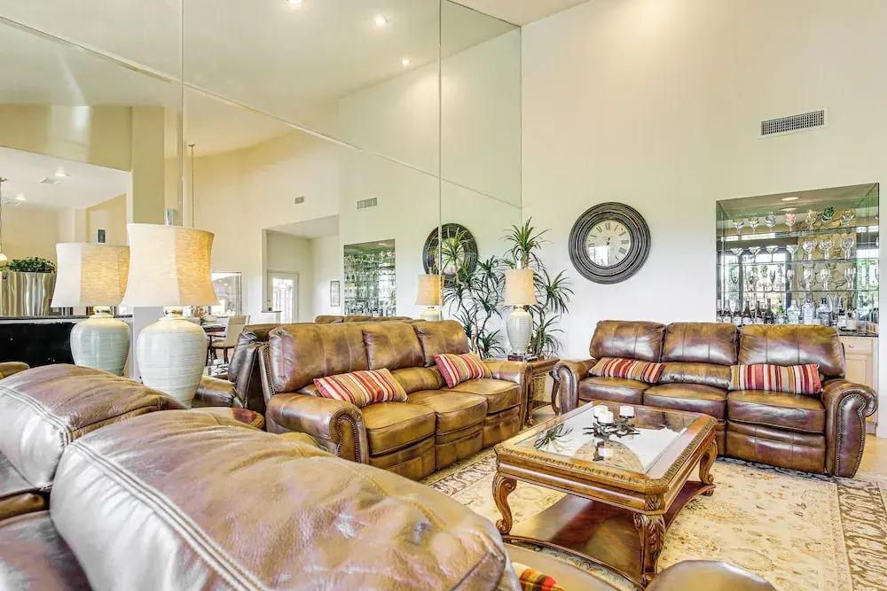Community Pools & Golf Views: Palm Desert Condo!