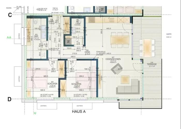 Gartenappartement de Luxe