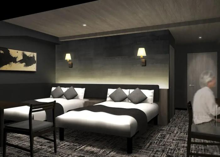 Iyashidokoro hotel Kanraku Kurumeekimae