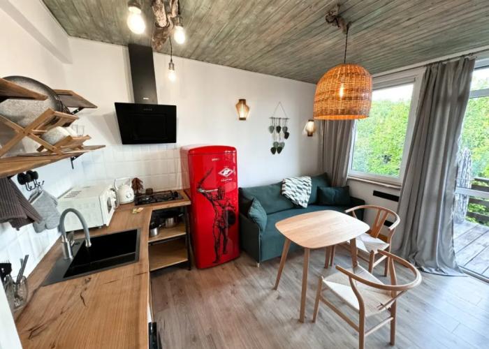 Studiya S Sovremennym Interyerom Flat