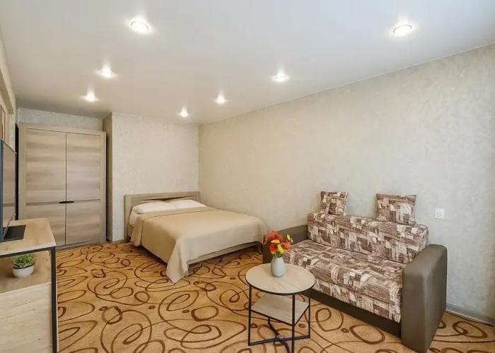 1-k Apartamenty s Evro Remontom Dlya 2 Chelovek Ryadom Vorkutaugol Flat