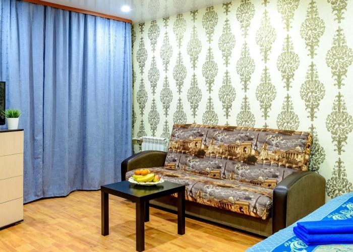 Prostornaya teplaya 1-kvartira v tsentre ryadom Vorkutaugol Flat