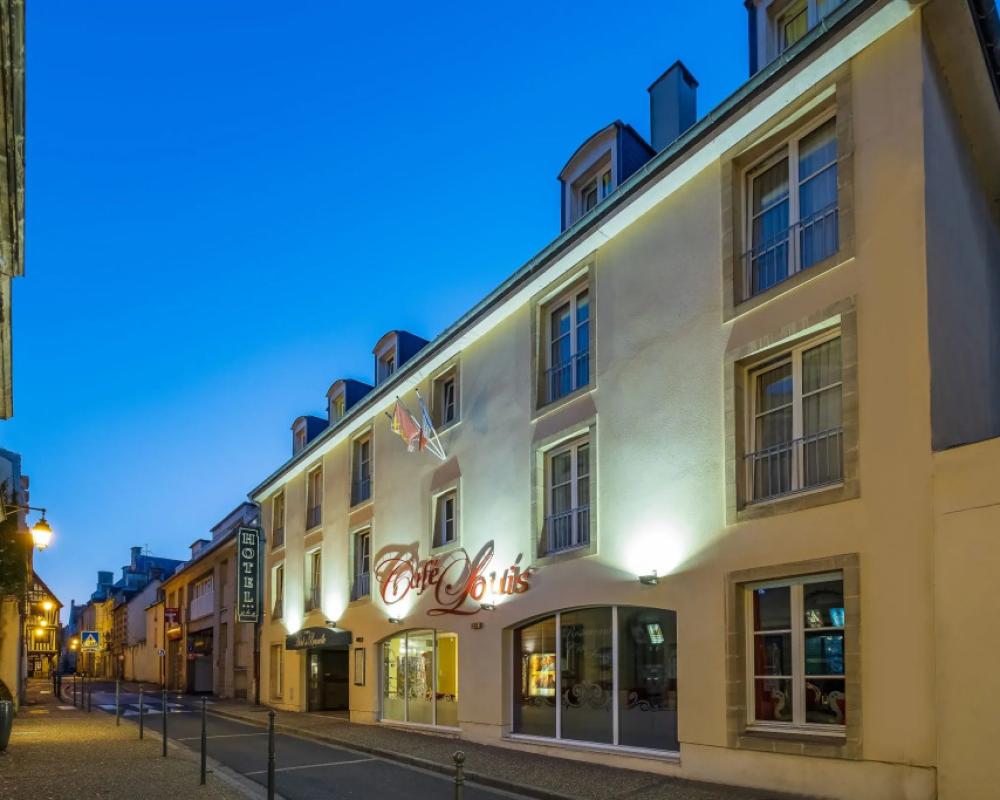 Hotel De Brunville Et Restaurant Le Cafe Louis