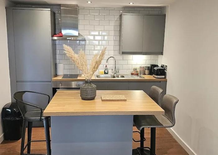 Modern Peaceful Open Plan 1-bed Apartment Rutland