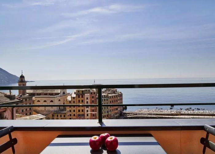 Attico vista mare a Camogli