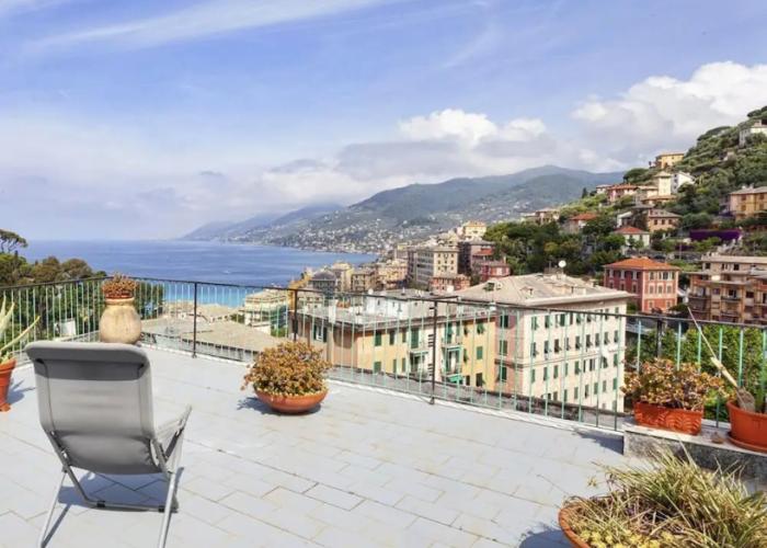 Stunning Sea View Apartment With Terrace in Camogli by Wonderful Italy