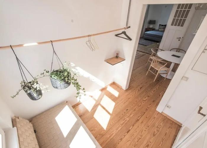 Modern design im klassischen Altbau