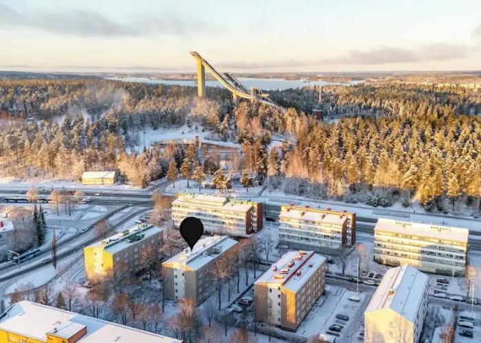 Apartments near Lahti Center and Isku-Arena with Free Parking