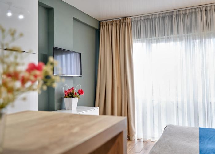 Uyutnaya Studiya Dlya 3 Gostey Apartments