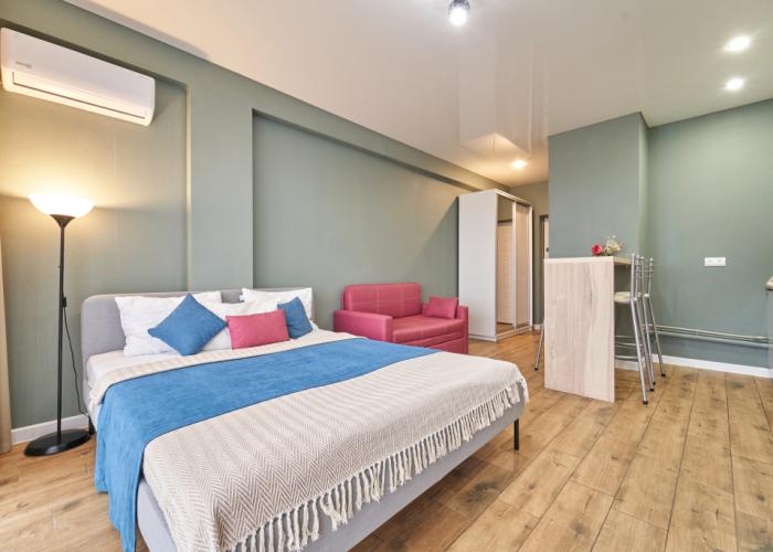 Uyutnaya Studiya Dlya 3 Gostey Apartments