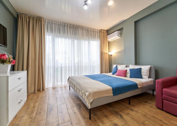 Uyutnaya Studiya Dlya 3 Gostey Apartments