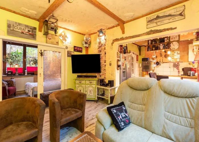 Comfortable Apartment in Wismar Mecklenburg With Fireplace