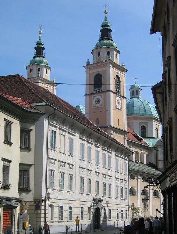 Bishop's Palace in Ljubljana