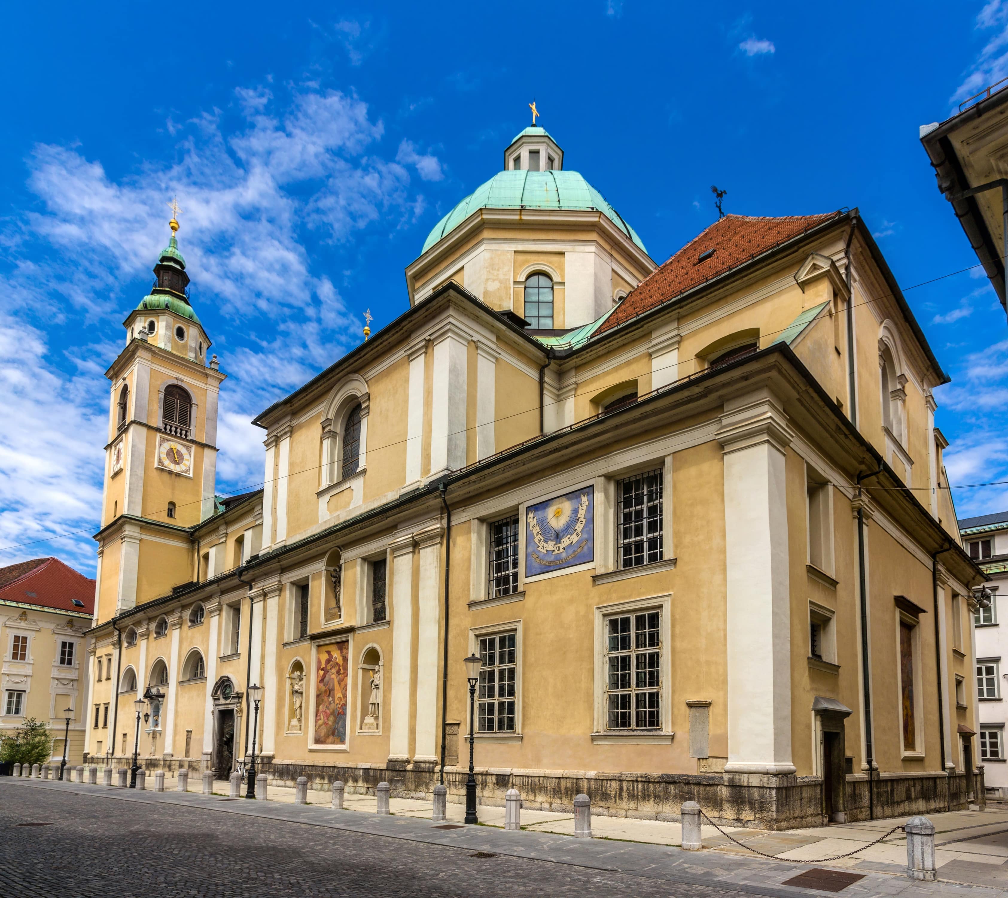 St Nicholas Cathedral in Ljubljana