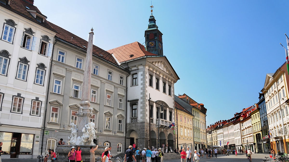 Town Hall in Ljubljana